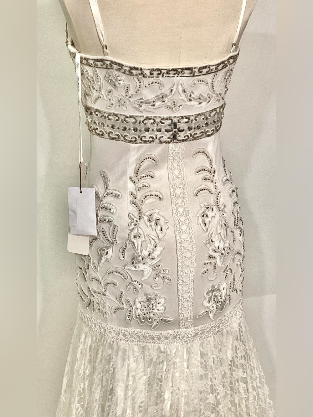 Vintage NWT Sue Wong Stunning Strapless Bridal or Prom Gown Sz 0 - Picture 11 of 16